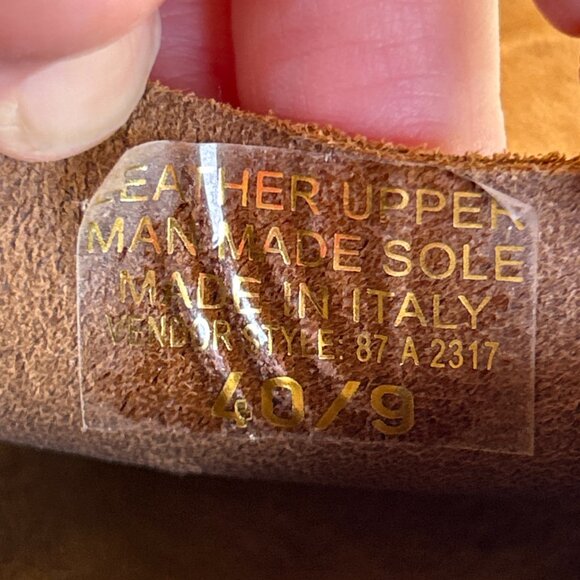 BioNatura Platform Slingback Sandals Size 9 Brown Suede Formal Chunky Block Heel - Picture 12 of 13